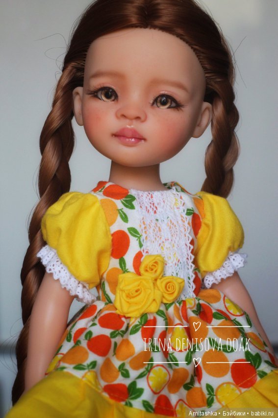 ООАК Ксюша-Рапунцель — ООАК Paola Reina (Паола Рейна) и испанских кукол: перерисовка (фото 5)