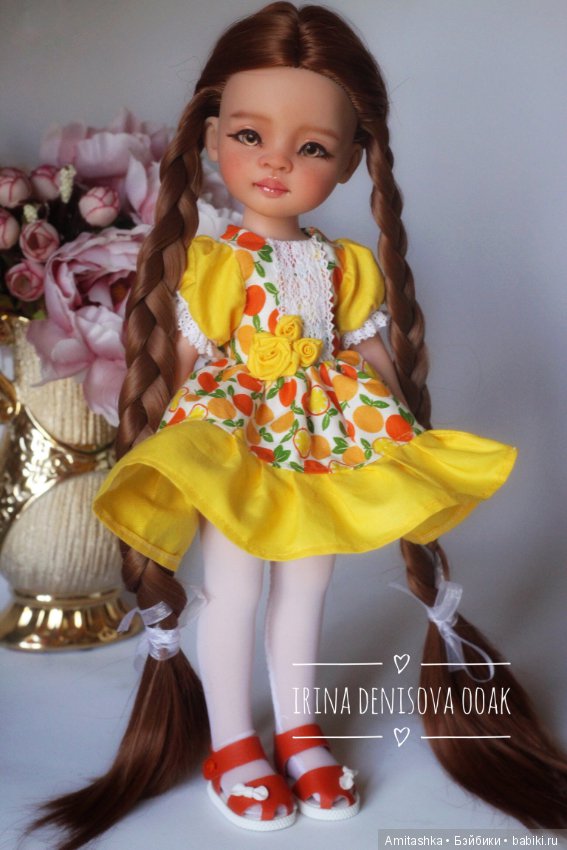 ООАК Ксюша-Рапунцель — ООАК Paola Reina (Паола Рейна) и испанских кукол: перерисовка (фото 6)