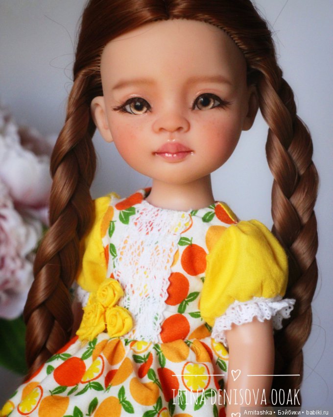 ООАК Ксюша-Рапунцель — ООАК Paola Reina (Паола Рейна) и испанских кукол: перерисовка (фото 2)