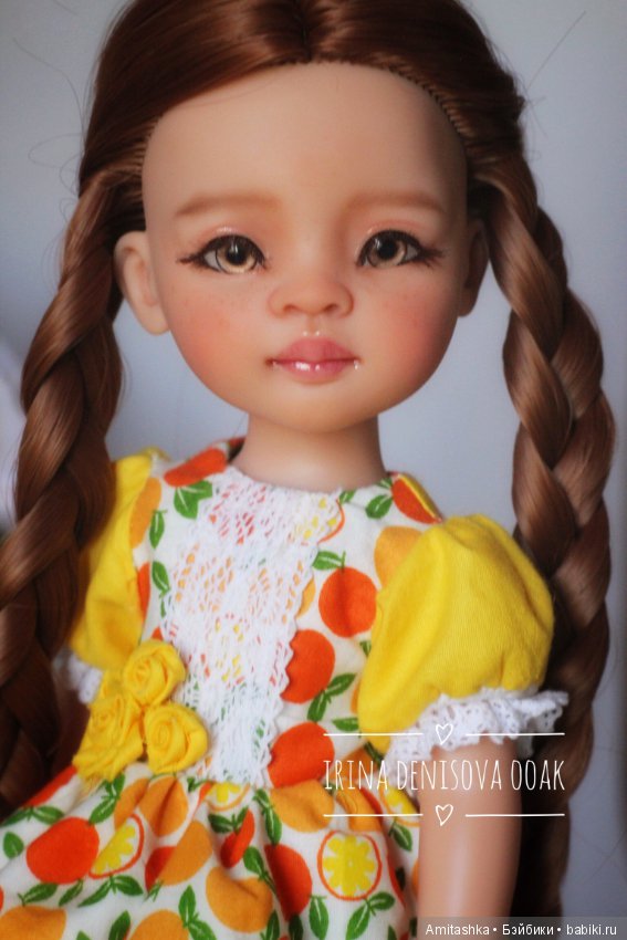 ООАК Ксюша-Рапунцель — ООАК Paola Reina (Паола Рейна) и испанских кукол: перерисовка (фото 3)