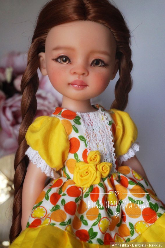 ООАК Ксюша-Рапунцель — ООАК Paola Reina (Паола Рейна) и испанских кукол: перерисовка (фото 4)