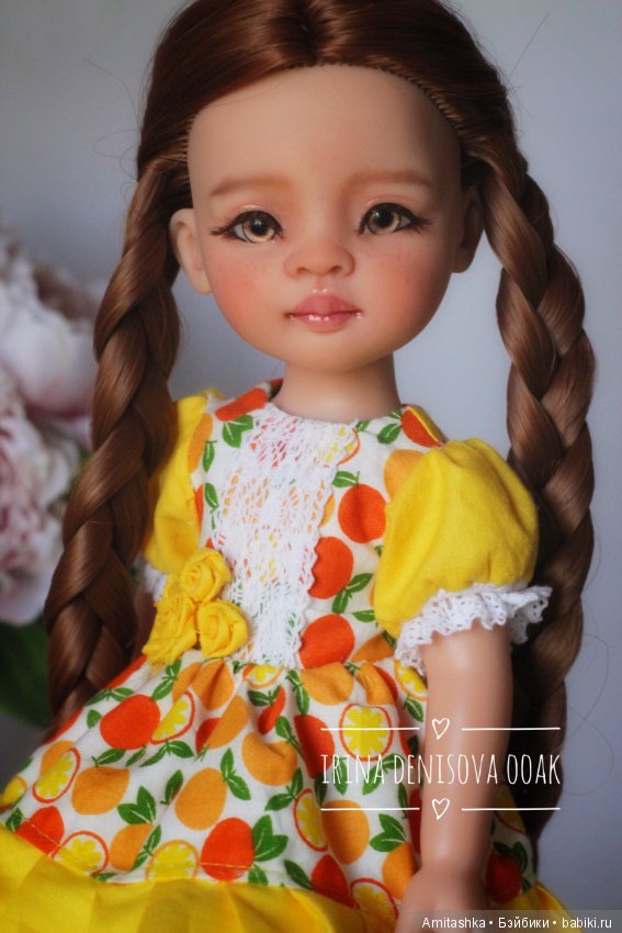 ООАК Ксюша-Рапунцель — ООАК Paola Reina (Паола Рейна) и испанских кукол: перерисовка