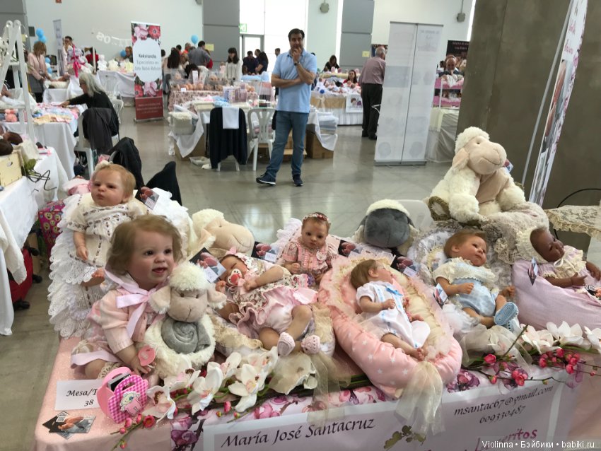 Выставка Реборн в Испании 2018 (Expo Doll Show Valencia), часть 1