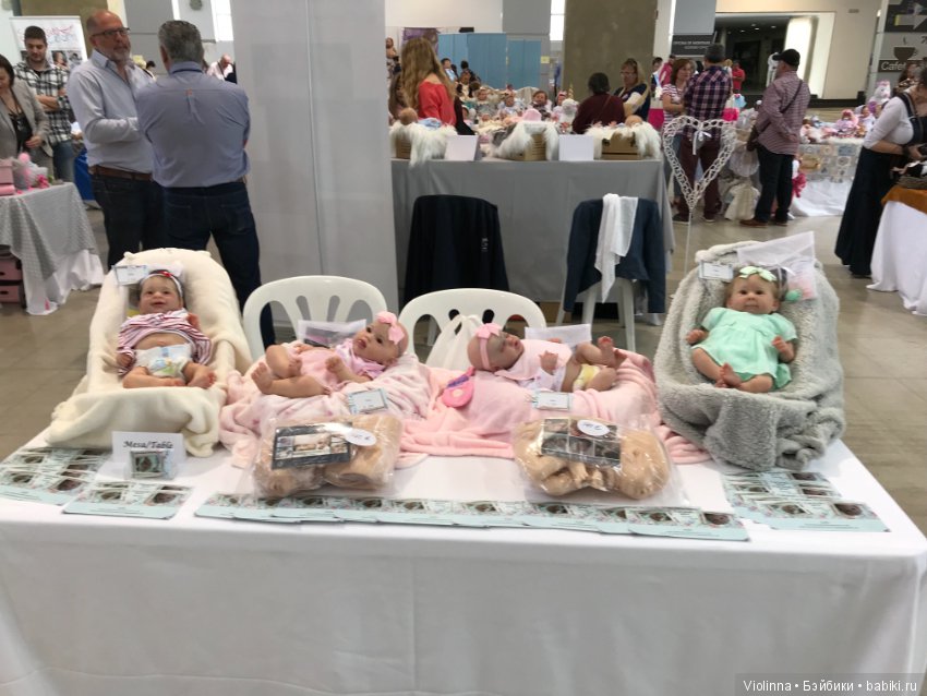 Выставка Реборн в Испании 2018 (Expo Doll Show Valencia), часть 1