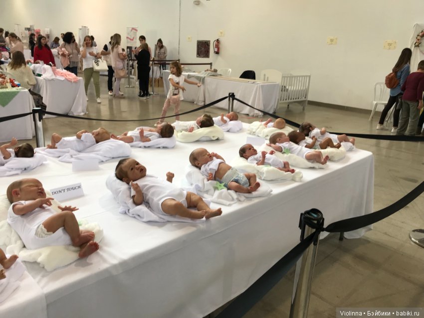 Выставка Реборн в Испании 2018 (Expo Doll Show Valencia), часть 1