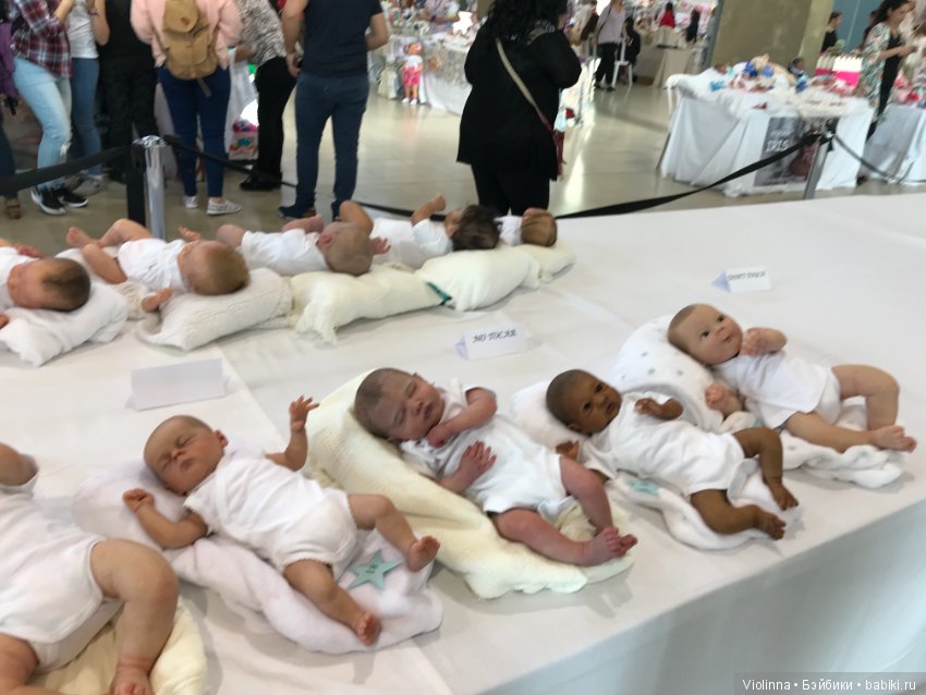Выставка Реборн в Испании 2018 (Expo Doll Show Valencia), часть 1