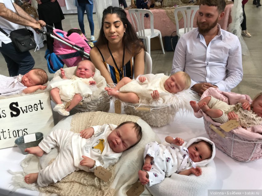 Выставка Реборн в Испании 2018 (Expo Doll Show Valencia), часть 1