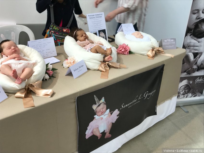 Выставка Реборн в Испании 2018 (Expo Doll Show Valencia), часть 1