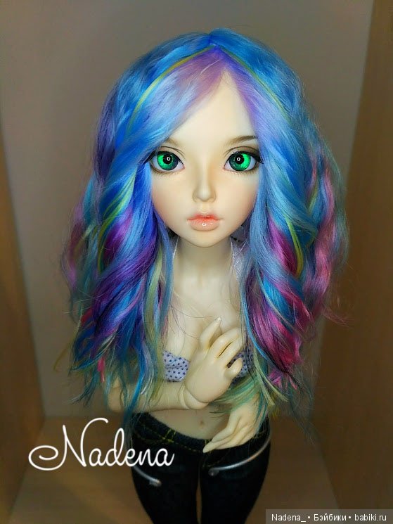 Сочный парик на Minifee — Одежда и обувь для кукол BJD (БЖД): 1/3