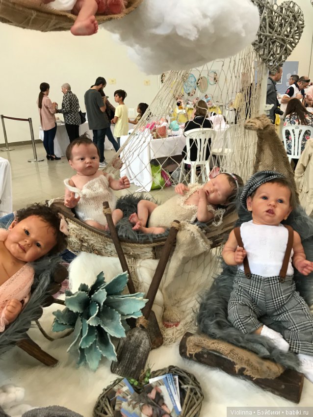 Выставка Реборн в Испании 2018 (Expo Doll Show Valencia), часть 2