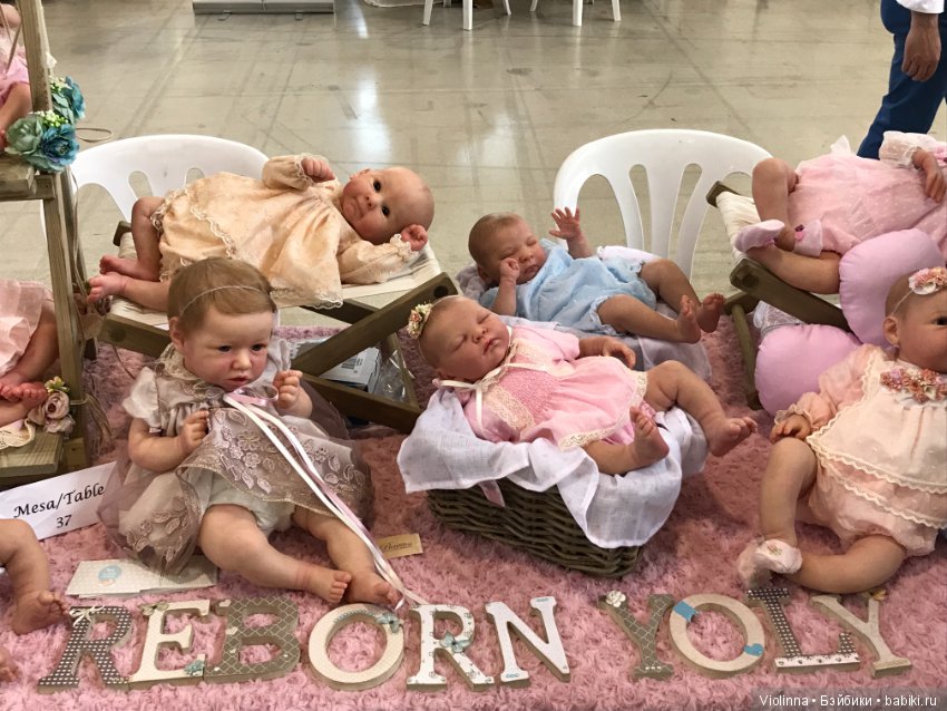 Выставка Реборн в Испании 2018 (Expo Doll Show Valencia), часть 2