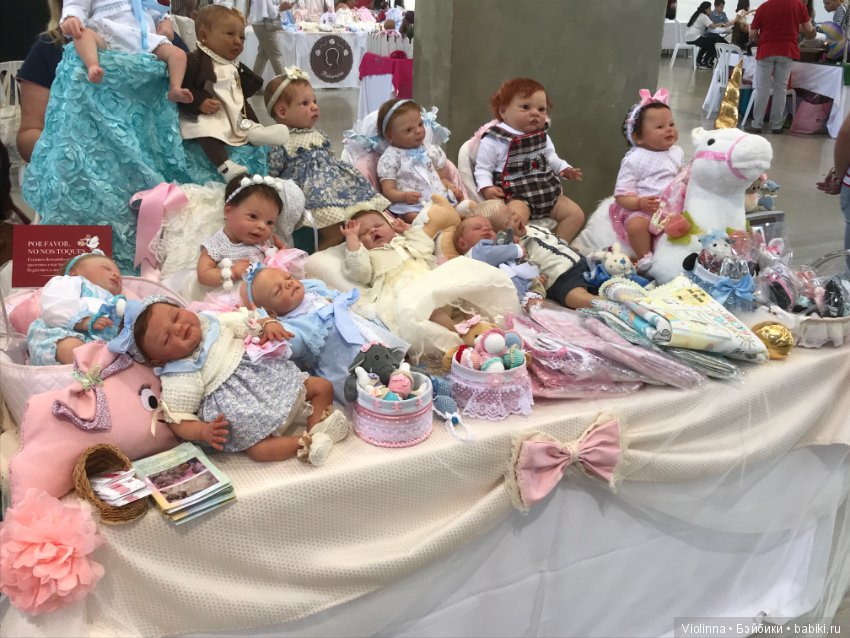 Выставка Реборн в Испании 2018 (Expo Doll Show Valencia), часть 2