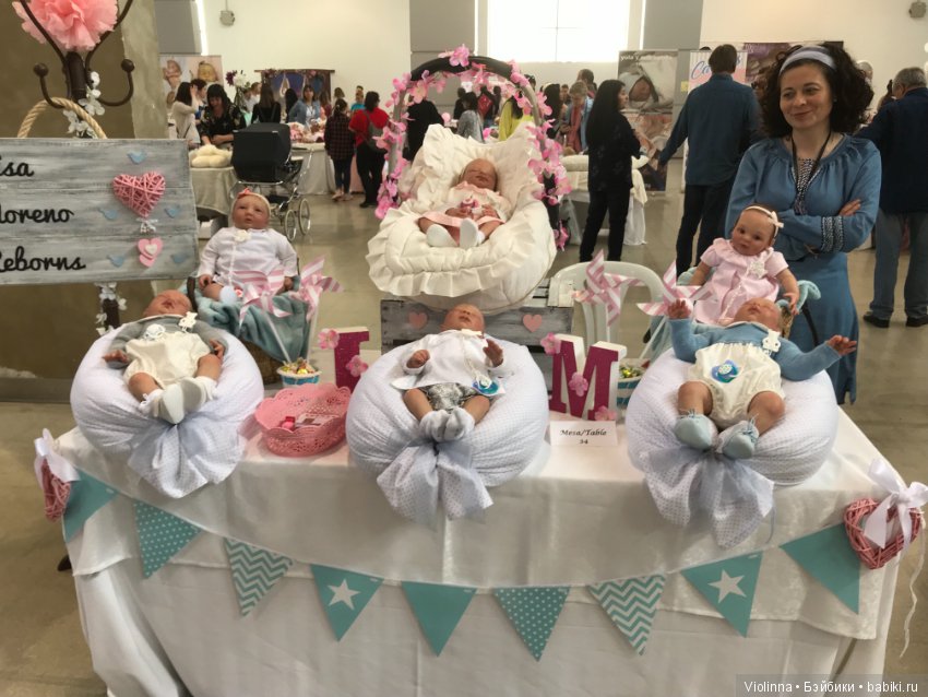 Выставка Реборн в Испании 2018 (Expo Doll Show Valencia), часть 2