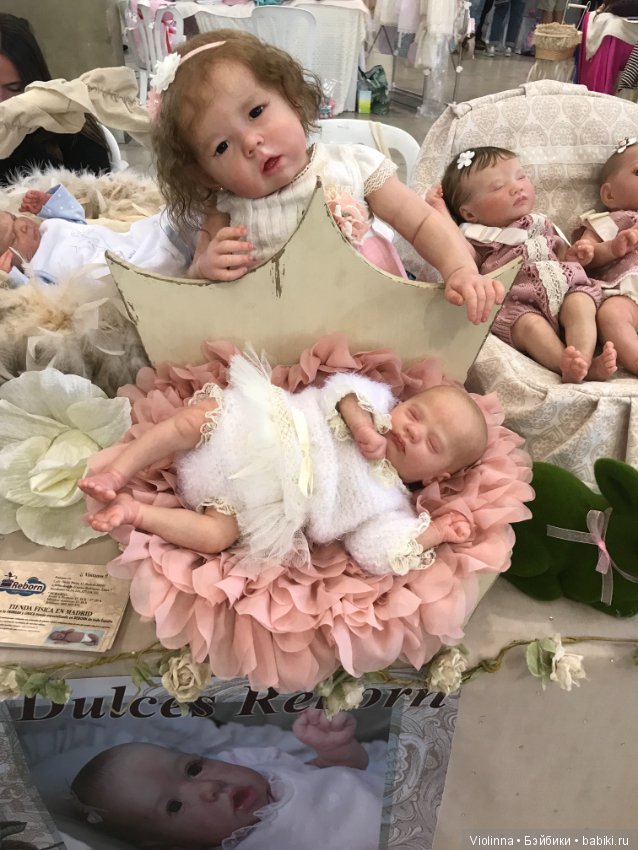 Выставка Реборн в Испании 2018 (Expo Doll Show Valencia), часть 2