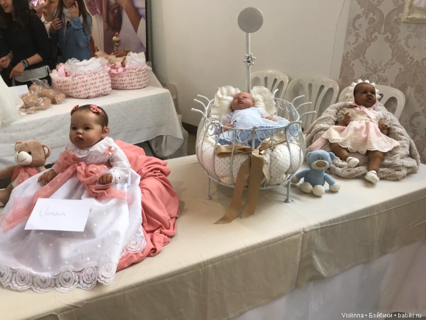 Выставка Реборн в Испании 2018 (Expo Doll Show Valencia), часть 3