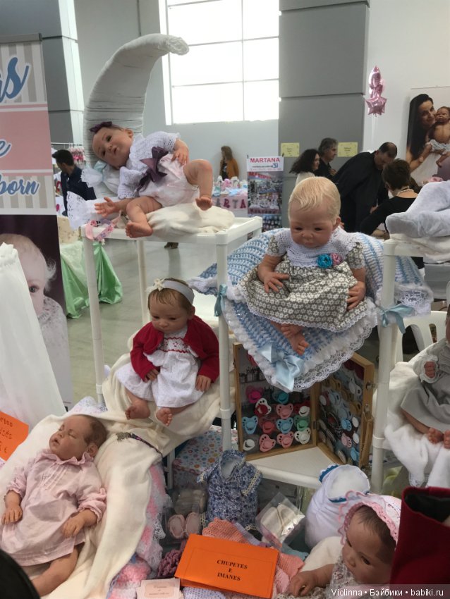 Выставка Реборн в Испании 2018 (Expo Doll Show Valencia), часть 2