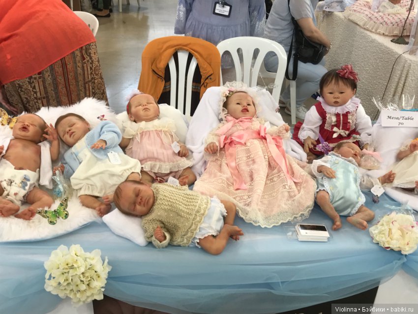 Выставка Реборн в Испании 2018 (Expo Doll Show Valencia), часть 2