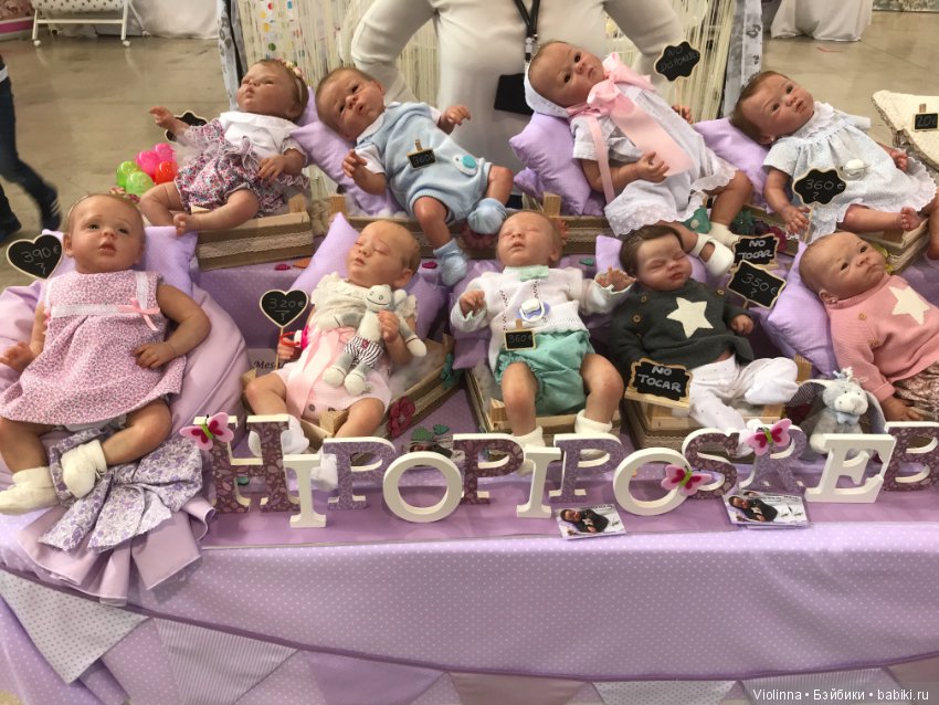 Выставка Реборн в Испании 2018 (Expo Doll Show Valencia), часть 2