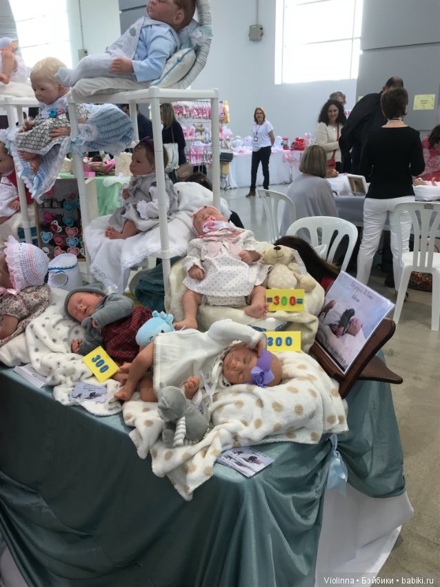 Выставка Реборн в Испании 2018 (Expo Doll Show Valencia), часть 2