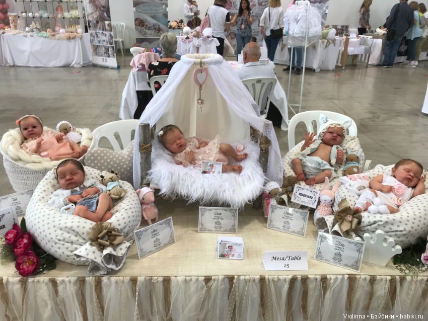 Выставка Реборн в Испании 2018 (Expo Doll Show Valencia), часть 2