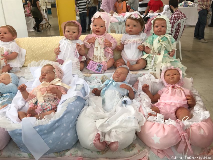 Выставка Реборн в Испании 2018 (Expo Doll Show Valencia), часть 3