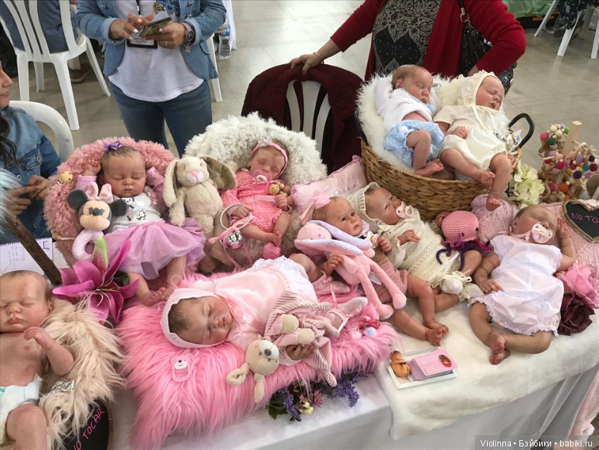 Выставка Реборн в Испании 2018 (Expo Doll Show Valencia), часть 2