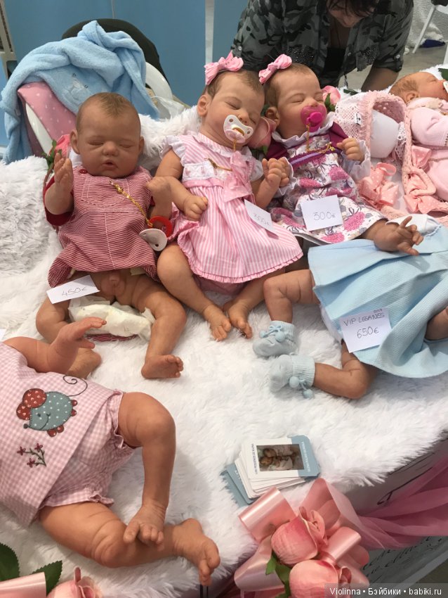 Выставка Реборн в Испании 2018 (Expo Doll Show Valencia), часть 2