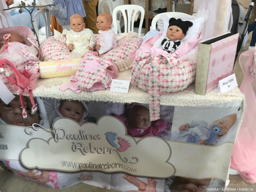 Выставка Реборн в Испании 2018 (Expo Doll Show Valencia), часть 3