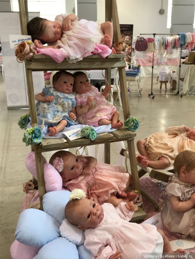 Выставка Реборн в Испании 2018 (Expo Doll Show Valencia), часть 2