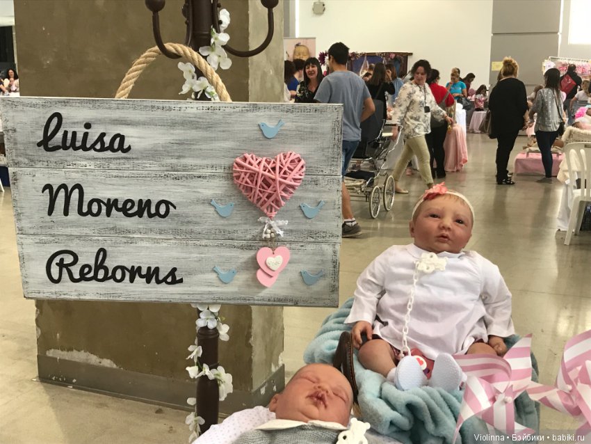 Выставка Реборн в Испании 2018 (Expo Doll Show Valencia), часть 2