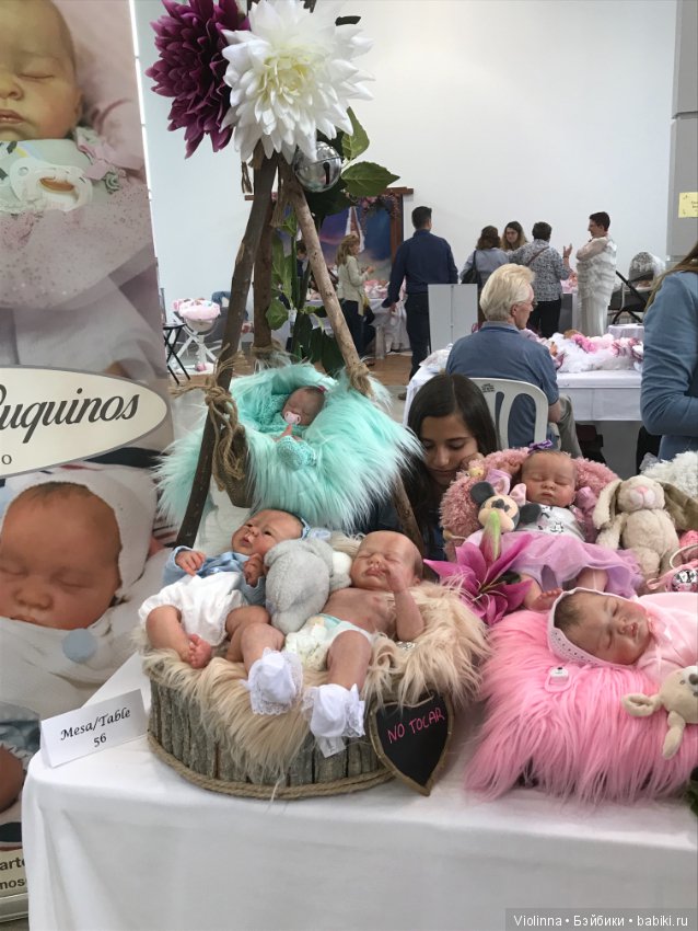 Выставка Реборн в Испании 2018 (Expo Doll Show Valencia), часть 2