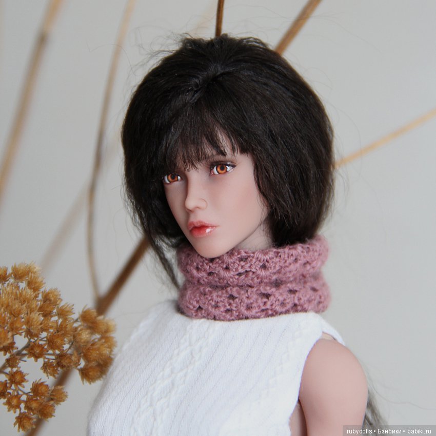 Авторская шарнирная кукла Мия (фото 7)