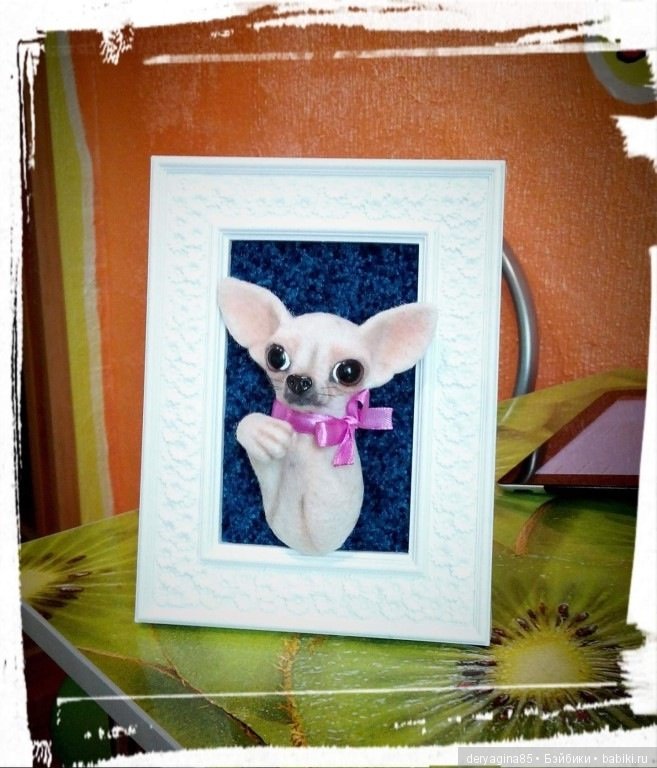 Брошь и панно — Валяные игрушки из шерсти: сухое валяние (фото 8)