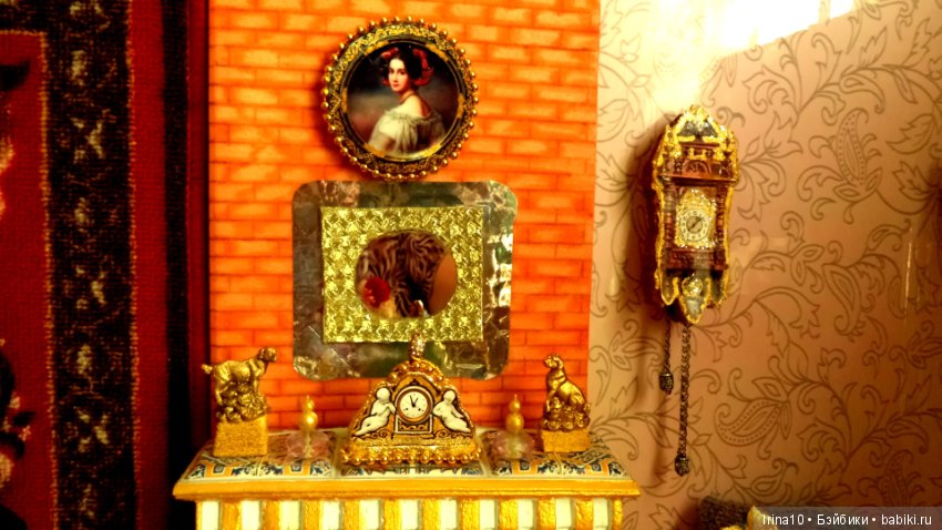 Колыбелька и стульчик в стиле ретро (фото 7)