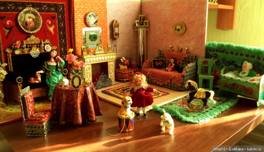 Колыбелька и стульчик в стиле ретро (фото 2)