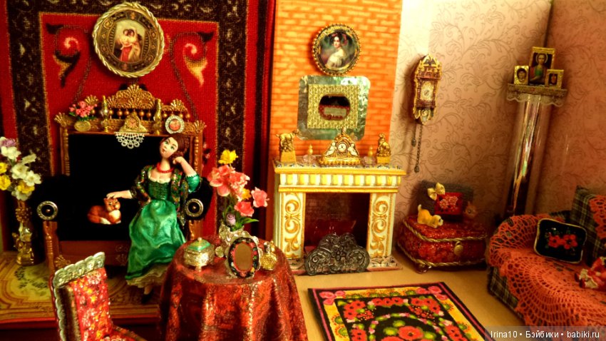 Колыбелька и стульчик в стиле ретро (фото 8)