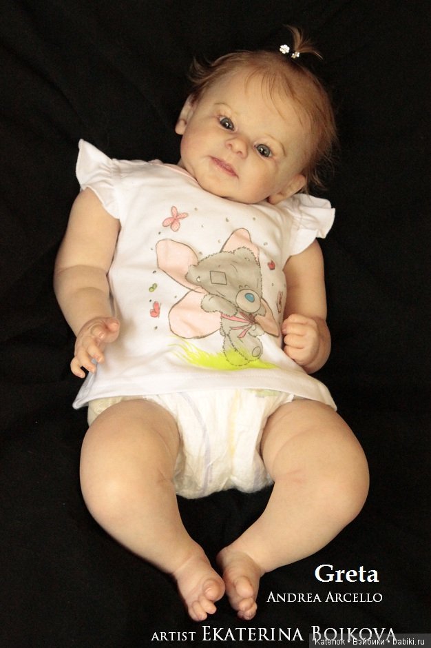Малышка Грета. Скульптор Andrea Arcello