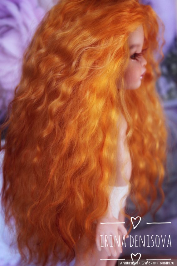 Рыжик ООАК нюд — ООАК Paola Reina (Паола Рейна) и испанских кукол: перерисовка (фото 3)