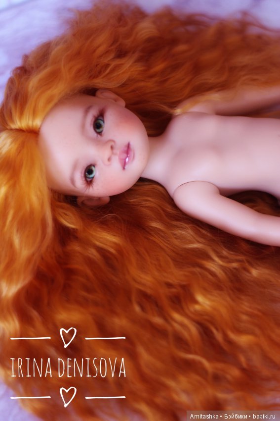 Рыжик ООАК нюд — ООАК Paola Reina (Паола Рейна) и испанских кукол: перерисовка