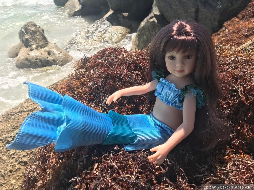 Совместная закупка. Hовая куклa компании Maru & Friends, 13 дюймовая Pal Little Mermaid Poppy ( русалочка Поппи) (фото 3)