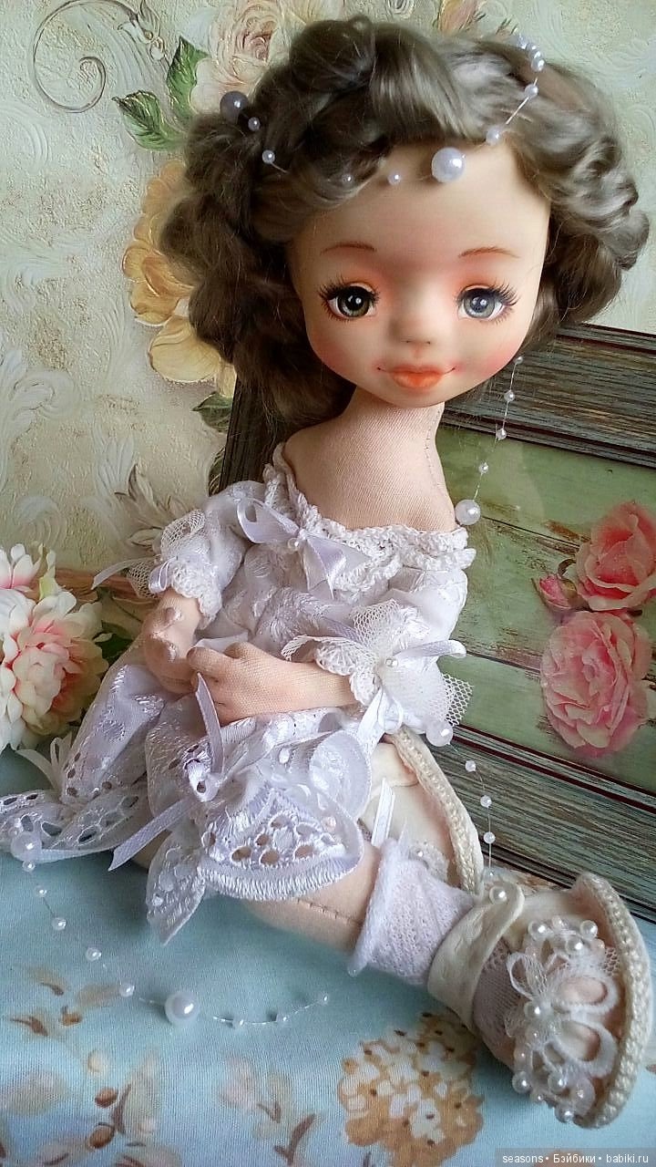 Знакомьтесь моя первая кукла в этой технике - Веталинка (фото 7)