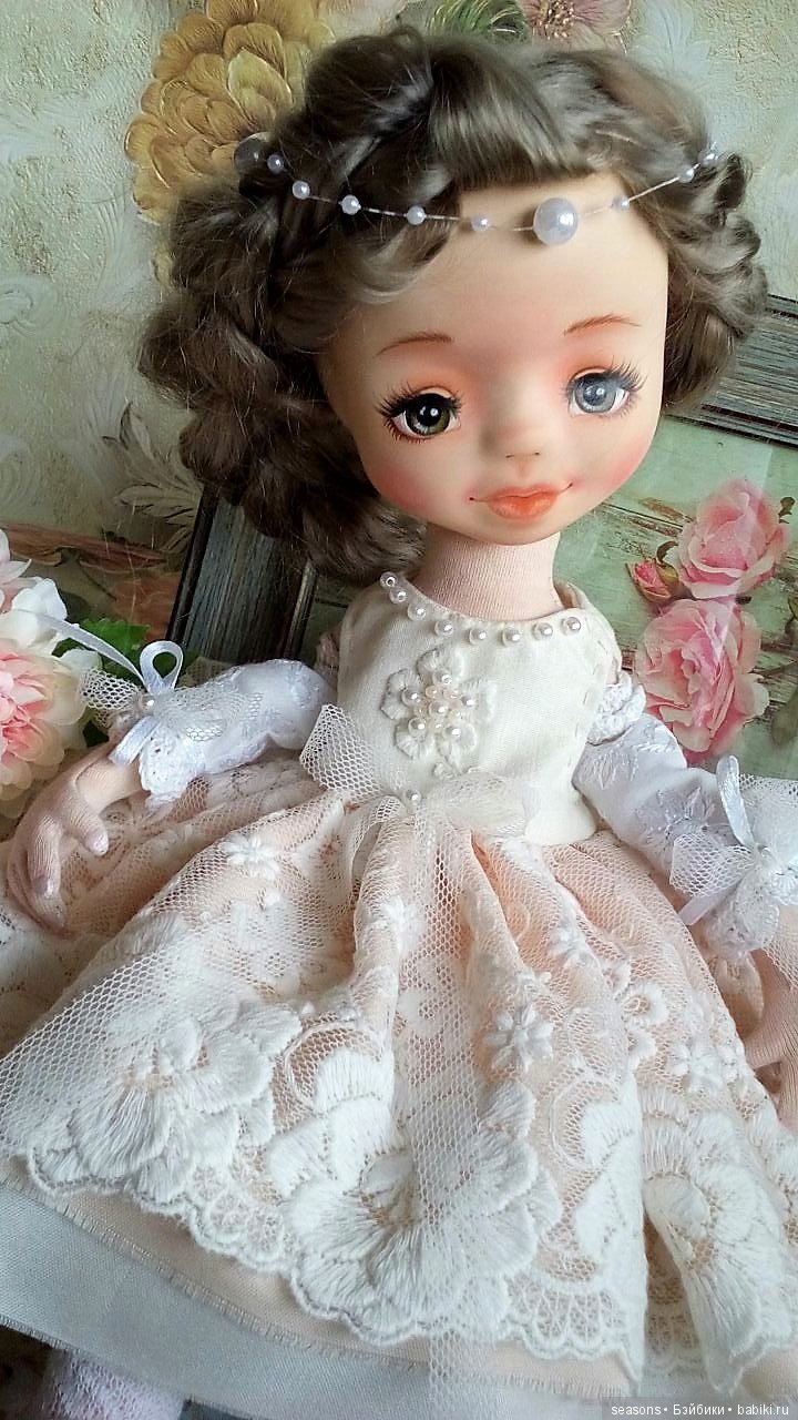 Знакомьтесь моя первая кукла в этой технике - Веталинка (фото 4)