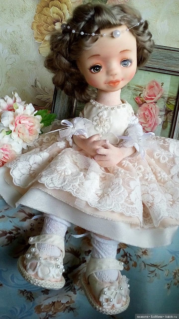 Знакомьтесь моя первая кукла в этой технике - Веталинка (фото 3)