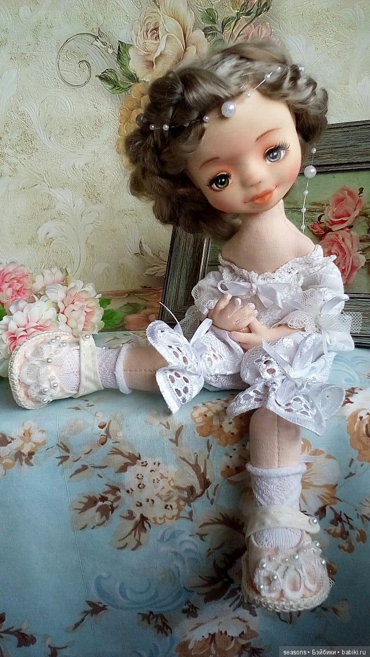 Знакомьтесь моя первая кукла в этой технике - Веталинка (фото 5)