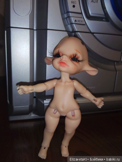 Новый гибрид — Гибридизация кукол BJD (БЖД): пересадка головы (фото 10)