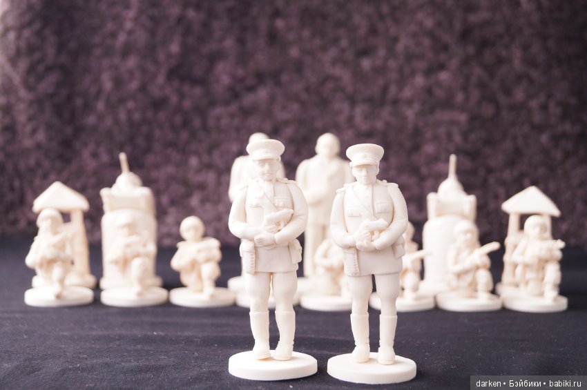 Авторские шахматы "Великая Отечественная война" или "Вторая мировая война" (фото 4)