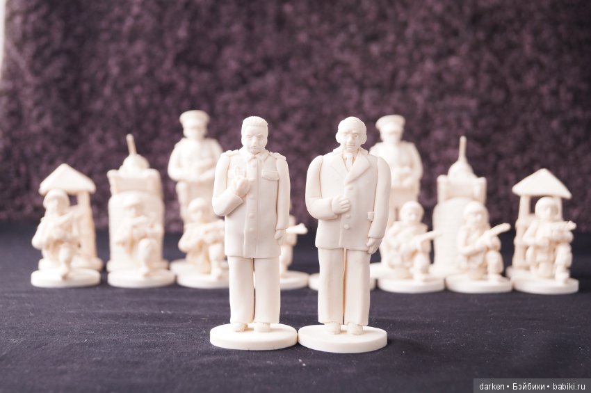 Авторские шахматы "Великая Отечественная война" или "Вторая мировая война" (фото 5)