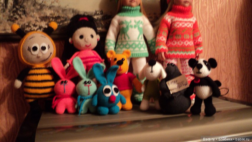 Мягкие игрушки — Вязаные игрушки и амигуруми: крючком
