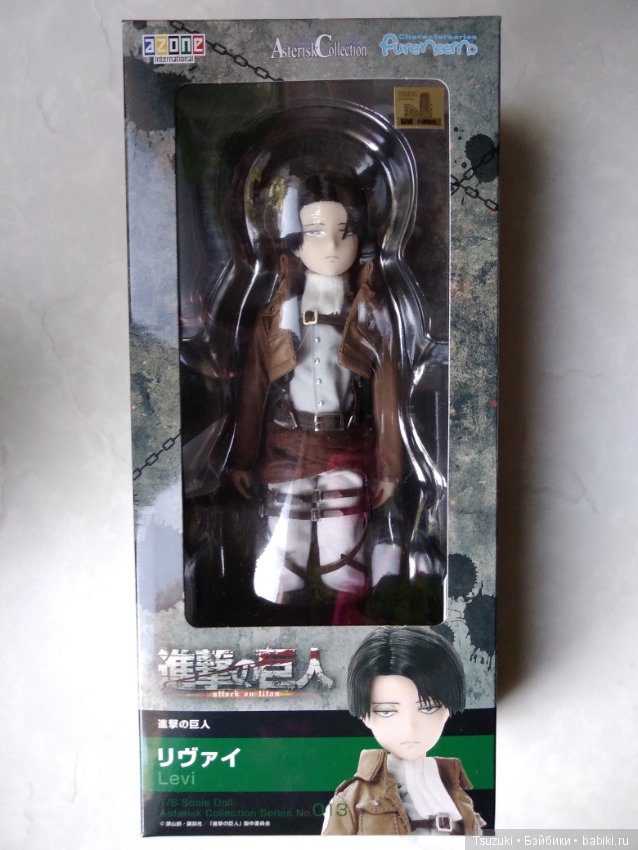 Анбоксинг Леви от Azone — Аниме куклы (MJD/Винил): Imomo