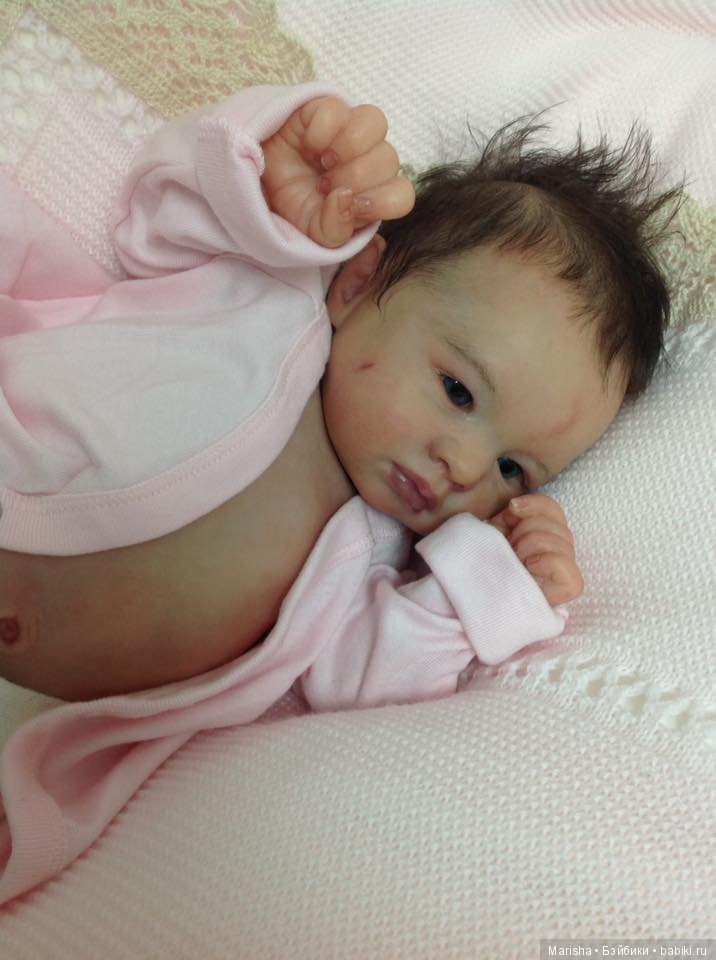 Adalyn скульптора Aleina Peterson для Bountiful Baby, автор прототипа Linda Hill